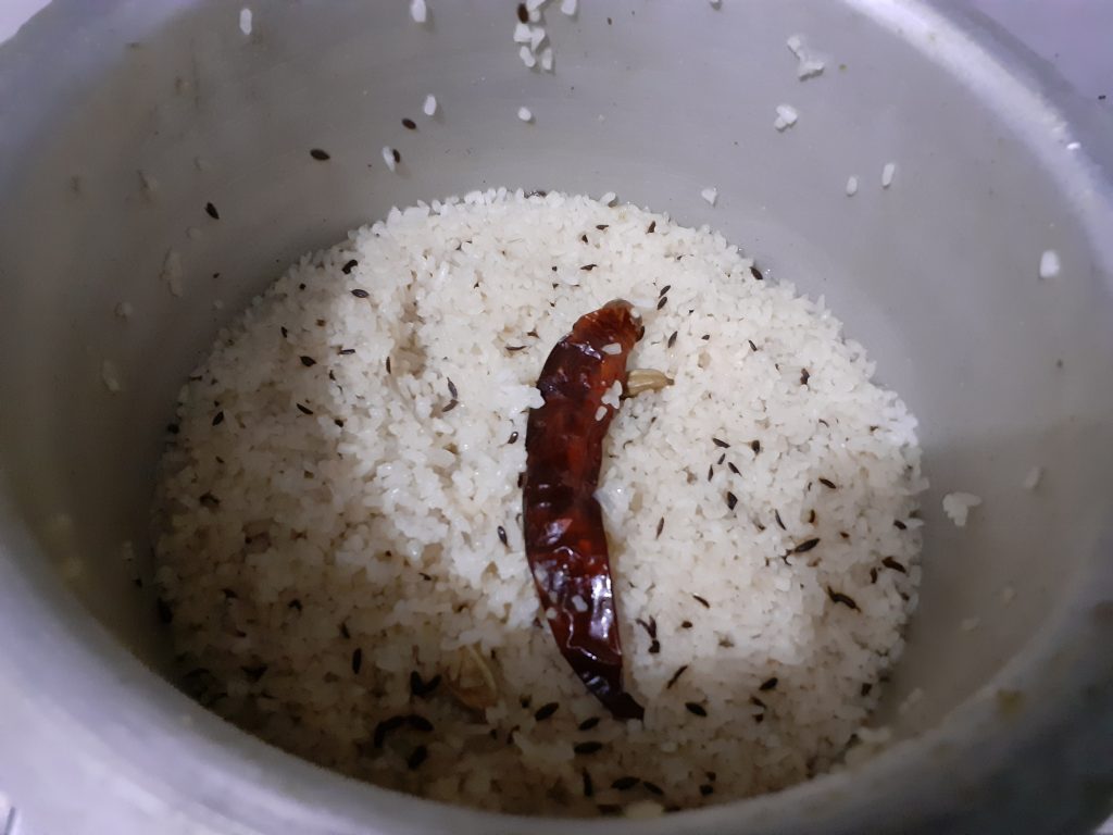 Jeera rice 