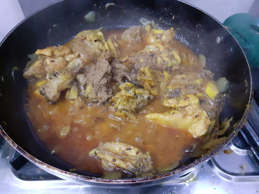 Chicken curry recipe 